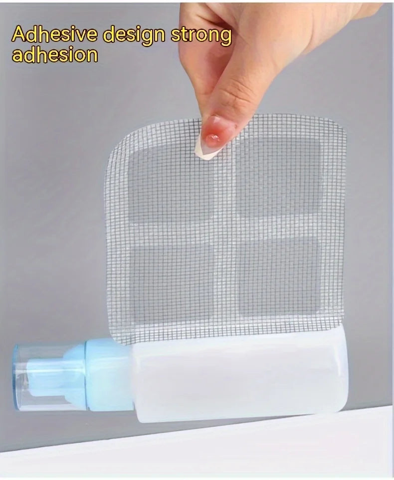 10/20pcs Floor Drain Sticker, Insect-proof Self-adhesive Bathroom Hair Filter Net, Sewer Filter, Kitchen Anti-blocking Mesh Net