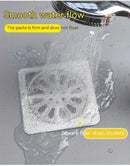 10/20pcs Floor Drain Sticker, Insect-proof Self-adhesive Bathroom Hair Filter Net, Sewer Filter, Kitchen Anti-blocking Mesh Net