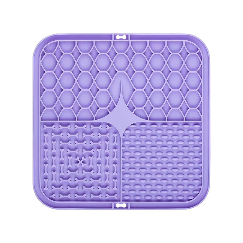 Anti-Stress Licking Pad — Slow Feeder with Suction Cups