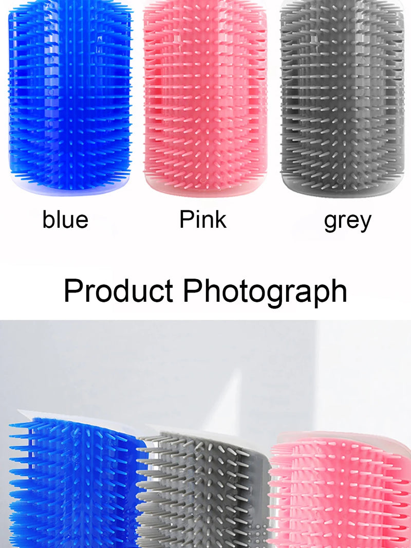 Best-selling Item Massager for Cats PP Material Pets Goods Brush Remove Hair Comb Grooming Table Dogs Care Royal