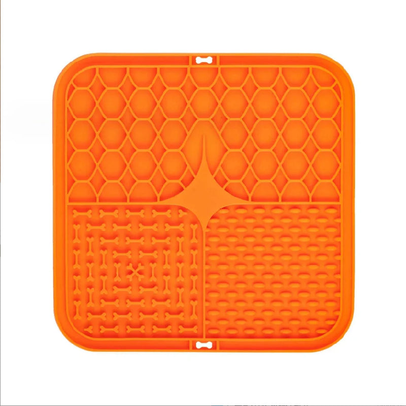 Anti-Stress Licking Pad — Slow Feeder with Suction Cups