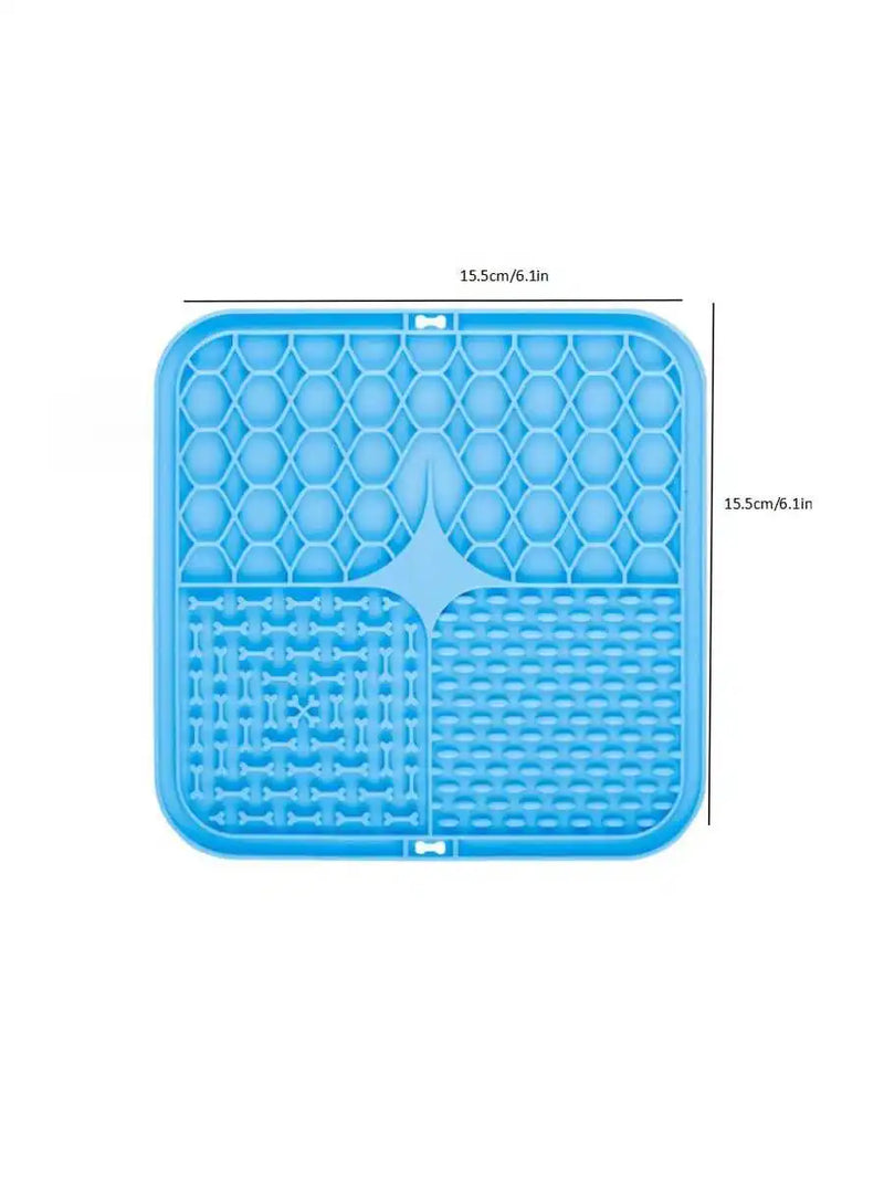 Anti-Stress Licking Pad — Slow Feeder with Suction Cups