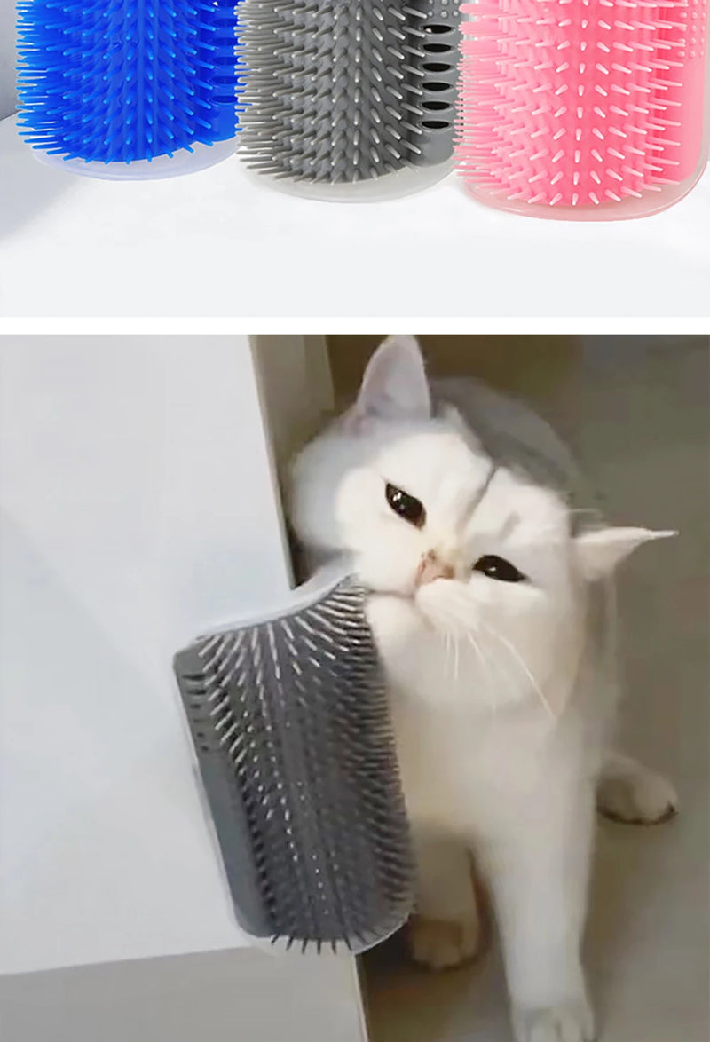 Best-selling Item Massager for Cats PP Material Pets Goods Brush Remove Hair Comb Grooming Table Dogs Care Royal