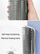 Best-selling Item Massager for Cats PP Material Pets Goods Brush Remove Hair Comb Grooming Table Dogs Care Royal