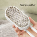 Steamy Pet Brush – 3-in-1 Electric Steam Grooming Comb for Dogs & Cats
