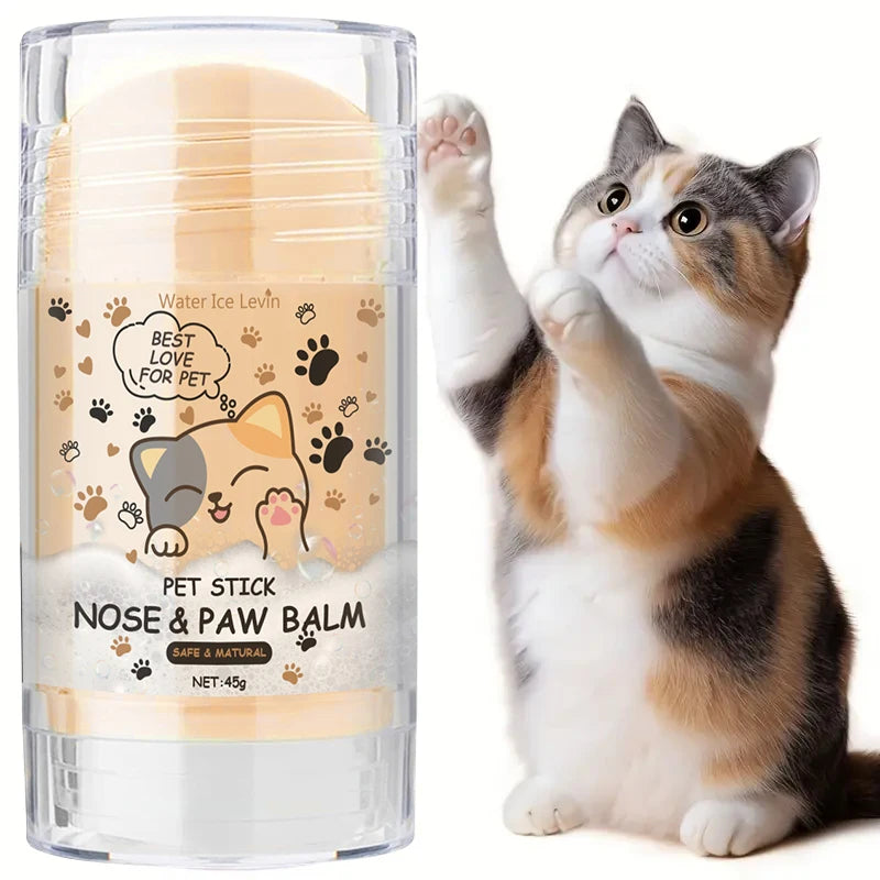 45g Dog Nose and Paw Balm Dog Paw Cream Cats Dogs Paw Protector Cream Pet Feet Moisturizer Pet Crack Feet Repair Pet Accessories