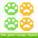 Cat Claw Silicone Hair Remover 4pcs Washing Machine Clothes Dust Hair Collector Double-Sided Reusable Washable Cleaning Tools