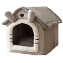 Foldable Sleeping Pet House Removable Washable Cat Cube Hide House Puppy Cave Sofa Pet Bed House for Small Dogs Medium Cats