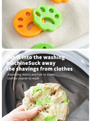 Cat Claw Silicone Hair Remover 4pcs Washing Machine Clothes Dust Hair Collector Double-Sided Reusable Washable Cleaning Tools