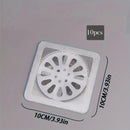 10/20pcs Floor Drain Sticker, Insect-proof Self-adhesive Bathroom Hair Filter Net, Sewer Filter, Kitchen Anti-blocking Mesh Net