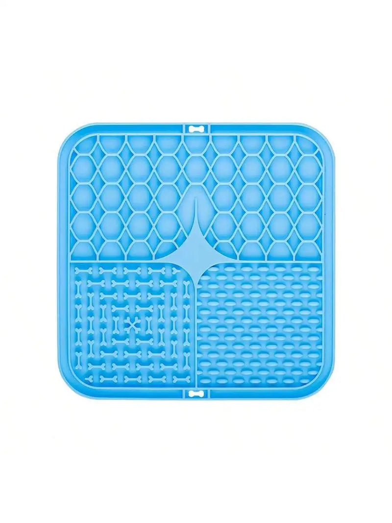 Anti-Stress Licking Pad — Slow Feeder with Suction Cups